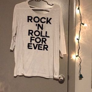 Rock and roll tee